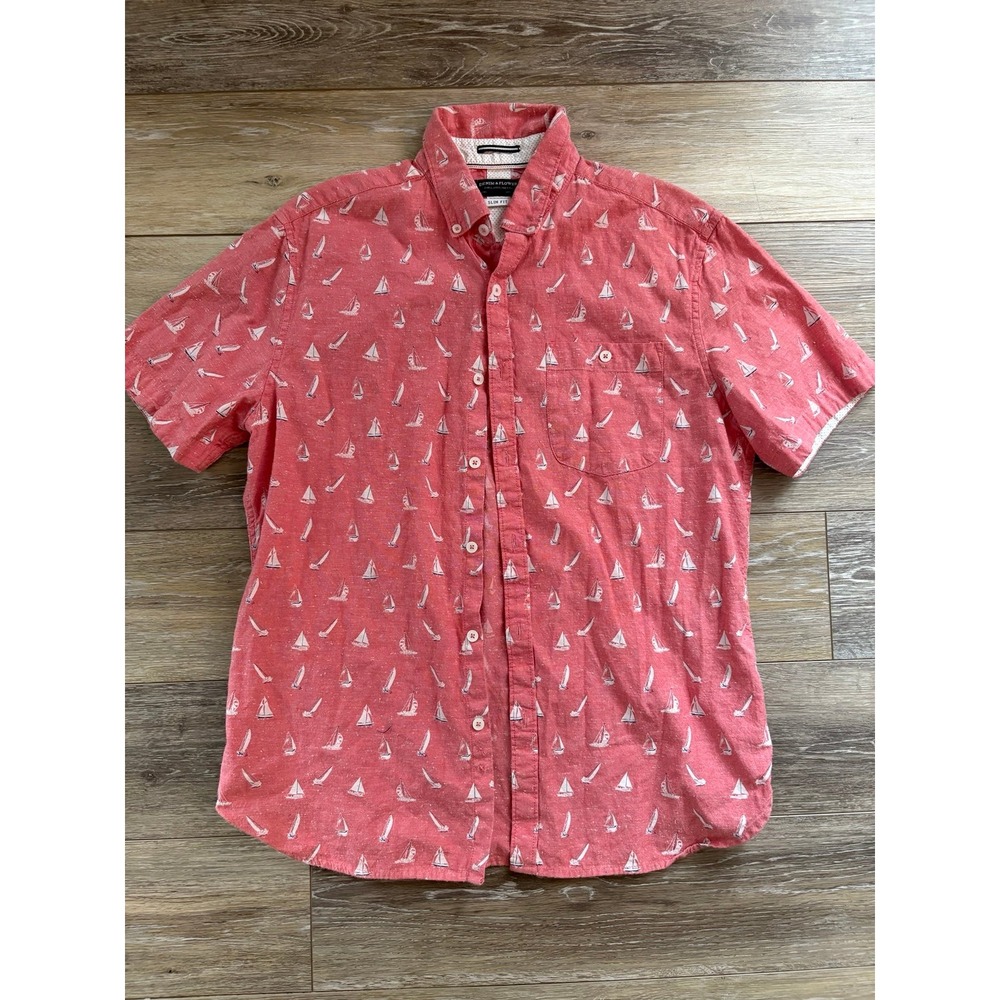 Denim & Flower short sleeve button up